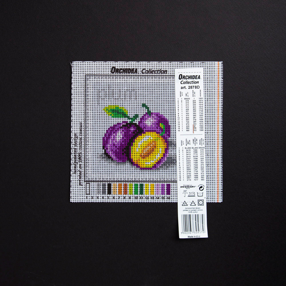 ORCHİDEA 15x15 cm Erik Baskılı Goblen 2878D